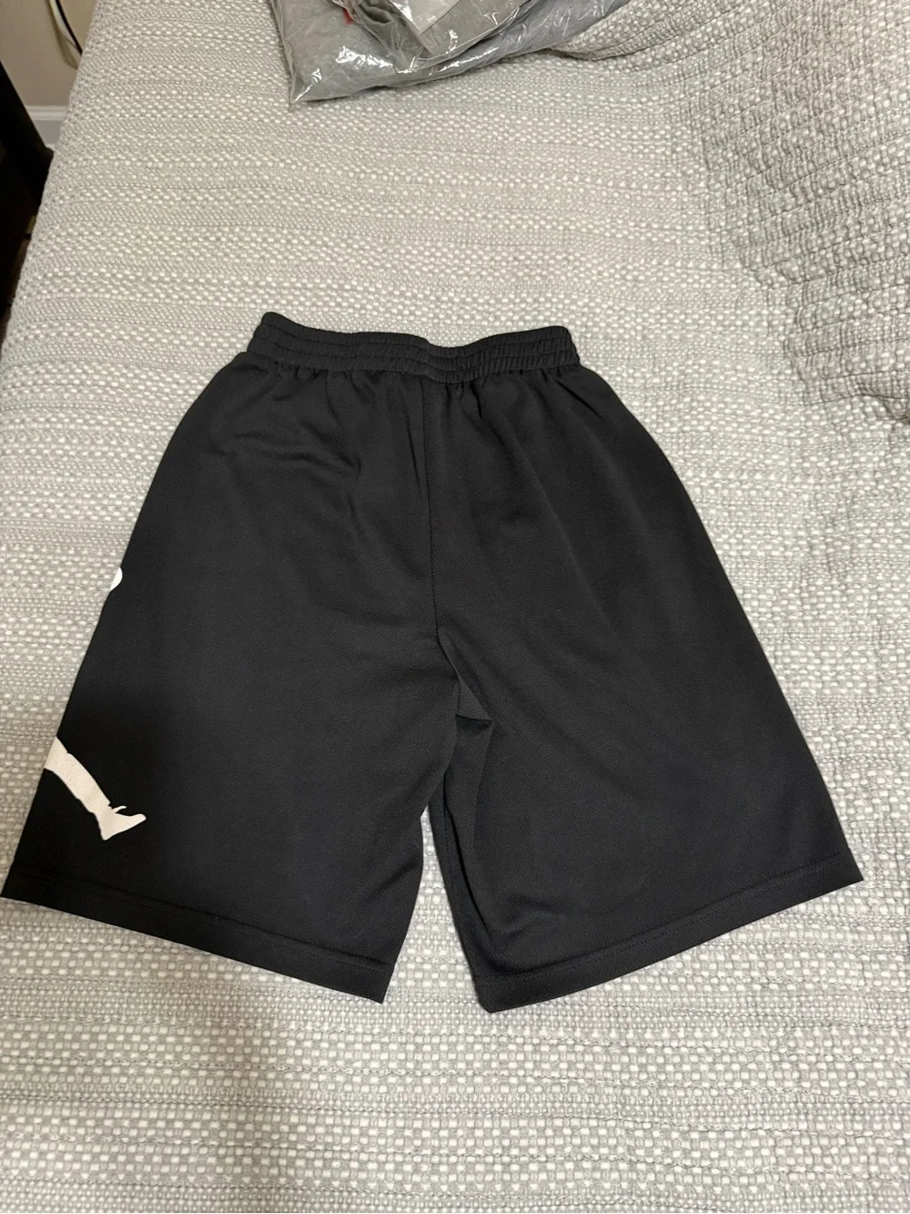Nike Black Shorts with White Jumpman Logo Size Large 12-13